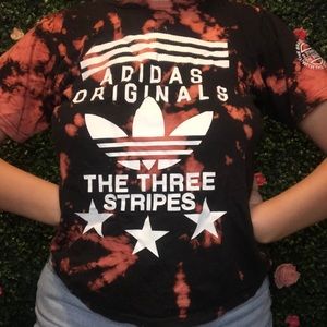 Tie-dye Adidas T-shirt